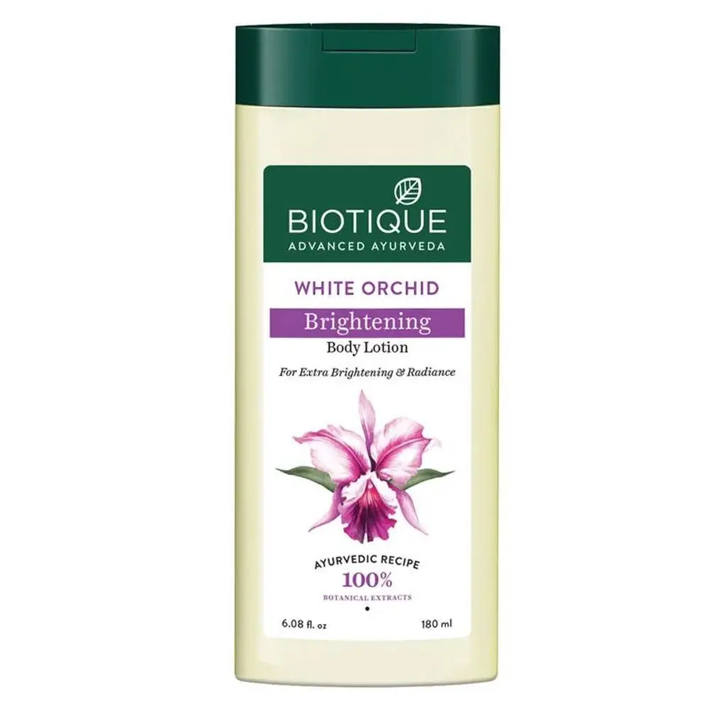 Biotique Bio White Orchid Skin Whitening Body Lotion(180 ml)