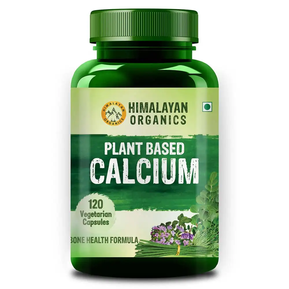 Himalayan Organics Plant Based Calcium,  120 capsules  Unflavoured