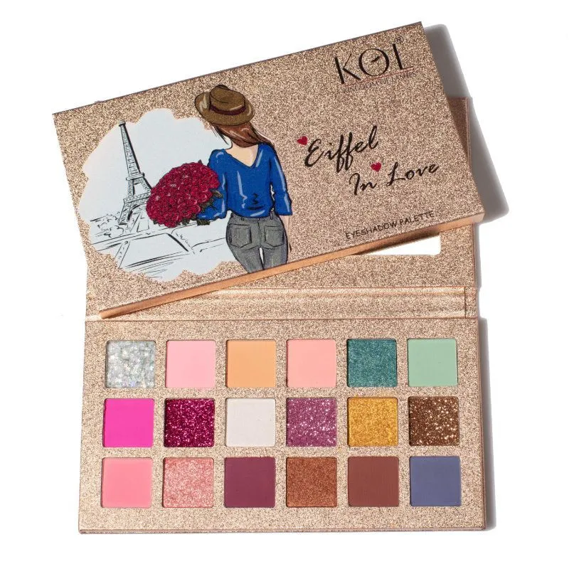 Kingdom Of Lashes Eiffel In Love X18 Eyeshadow Palette