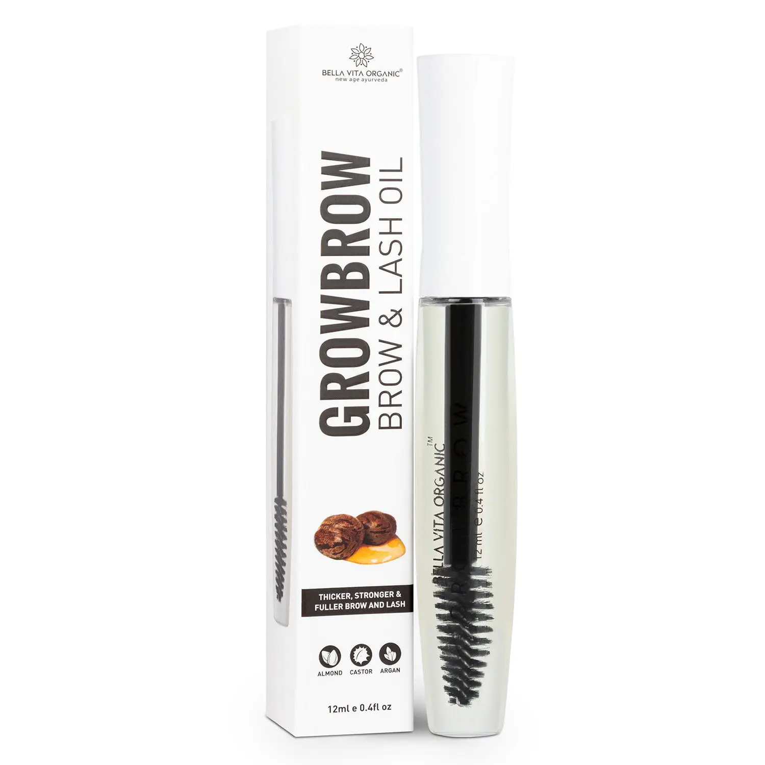 Bella Vita Organic GrowBrow Brow & Lash Oil (12ml)