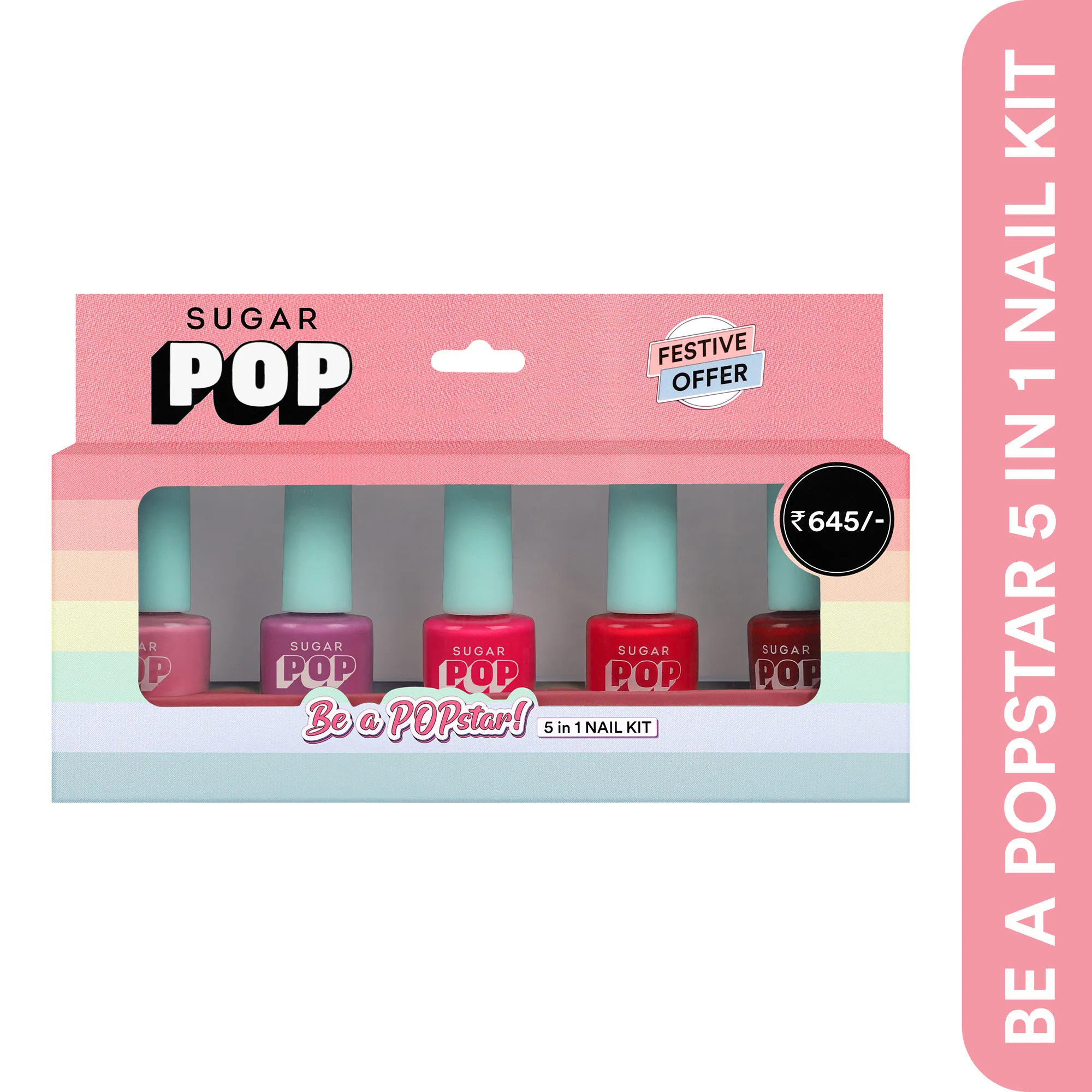 SUGAR POP "Be a POPstar!" 5 in 1 Nail Kit