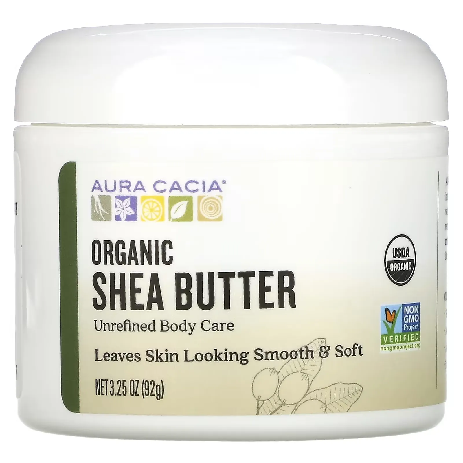 Organic Shea Butter, 3.25 oz (92 g)