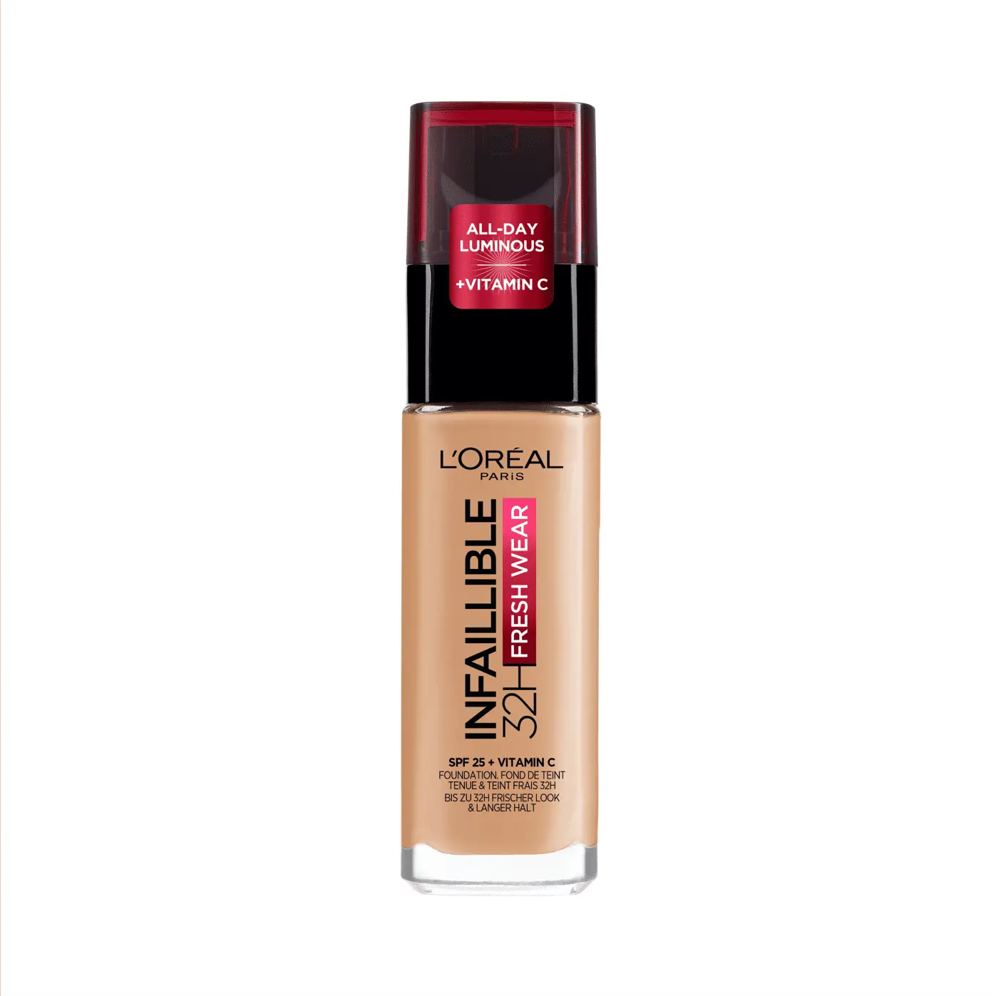 L'Oreal Paris Infallible 32H Fresh Wear Foundation - Radiant Sand 250 (30 ml)