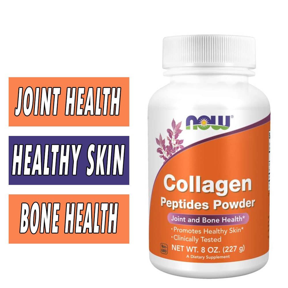 NOW Collagen Peptides Powder - 8 oz