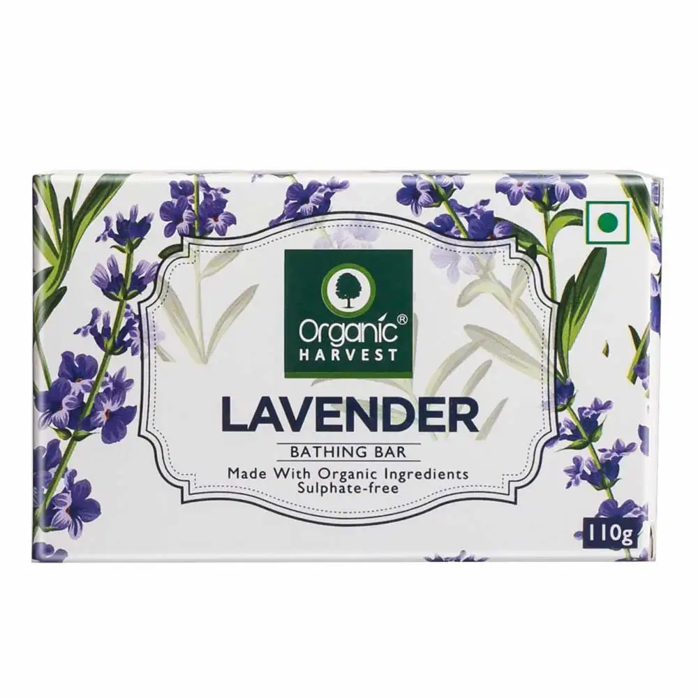 Organic Harvest Bathing Bar,  110 g  Lavender