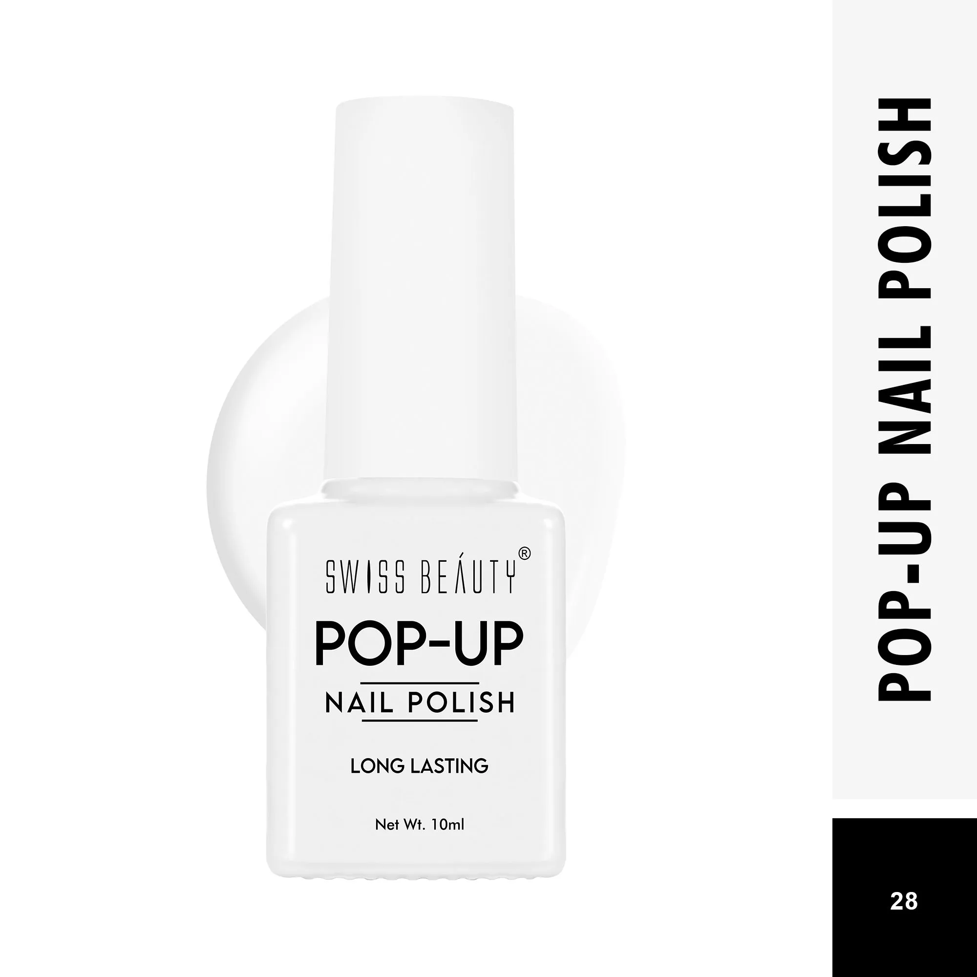 Swiss Beauty Pop UP Nail Polish - Shade-28