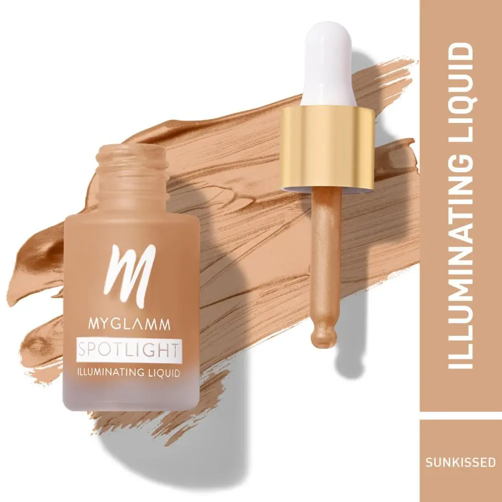 MyGlamm Spotlight Illuminating Liquid-Sunkissed-13gm