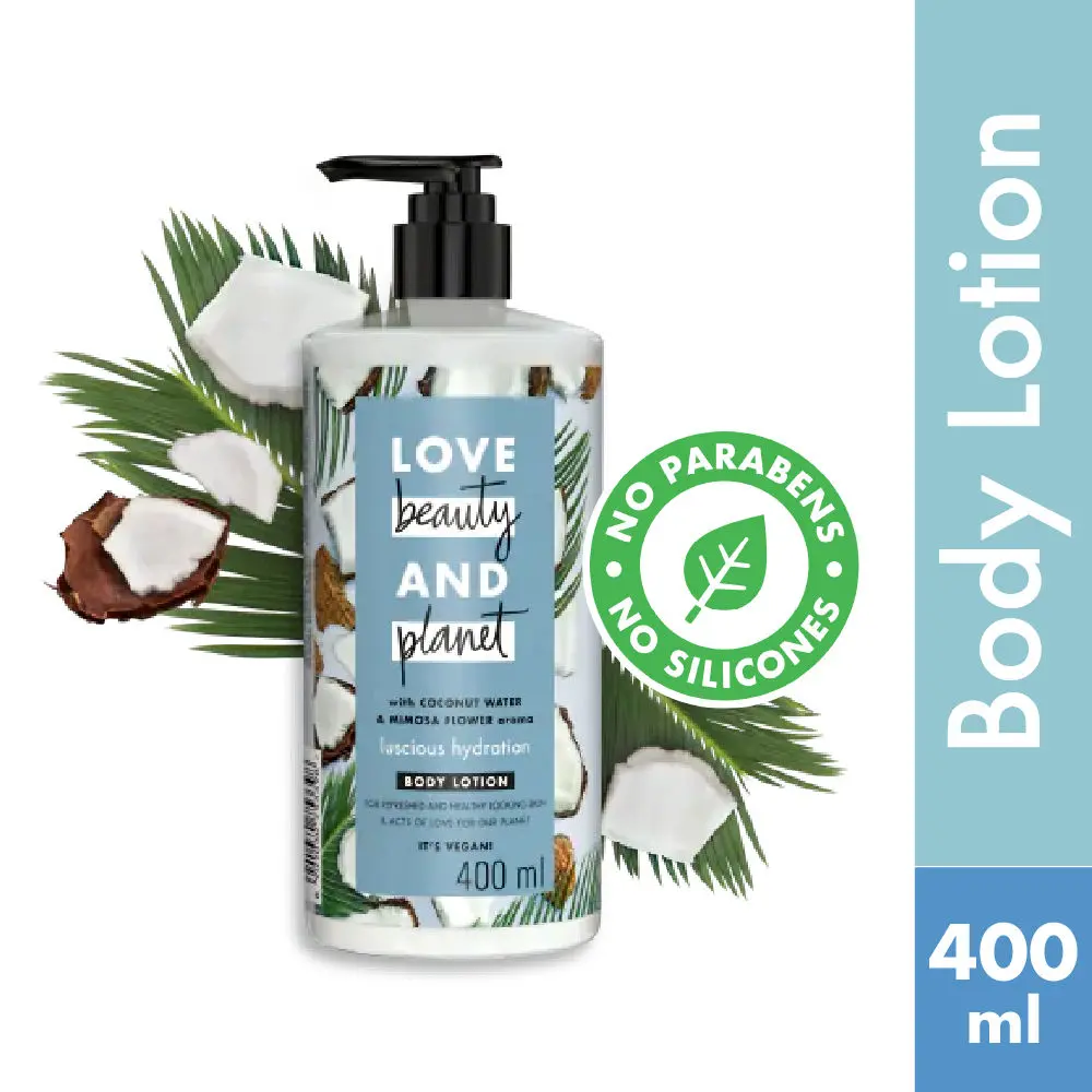 Love Beauty & Planet Natural Coconut Water Hydrating Body Lotion (400 ml)