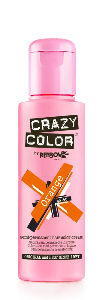 CRAZY COLOR ORANGE-60 - 100 ML Bottle