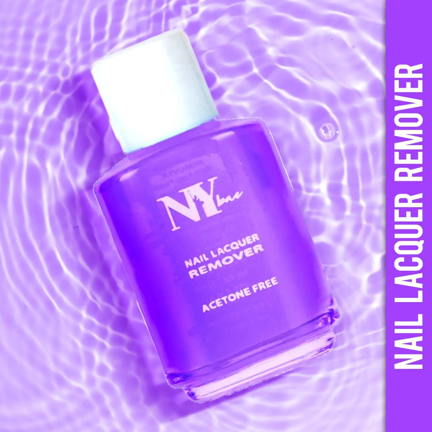NY Bae Nail Lacquer Remover - Violet (30 ml)