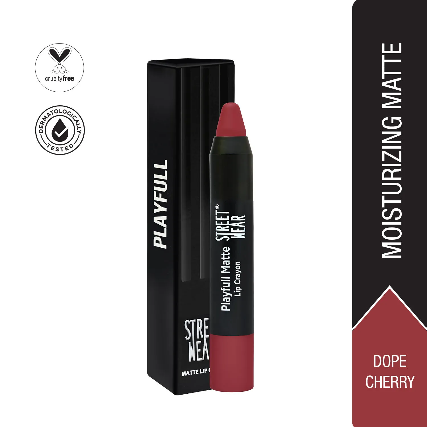 Street Wear Playfull Matte Lip Crayon - Epic Rose