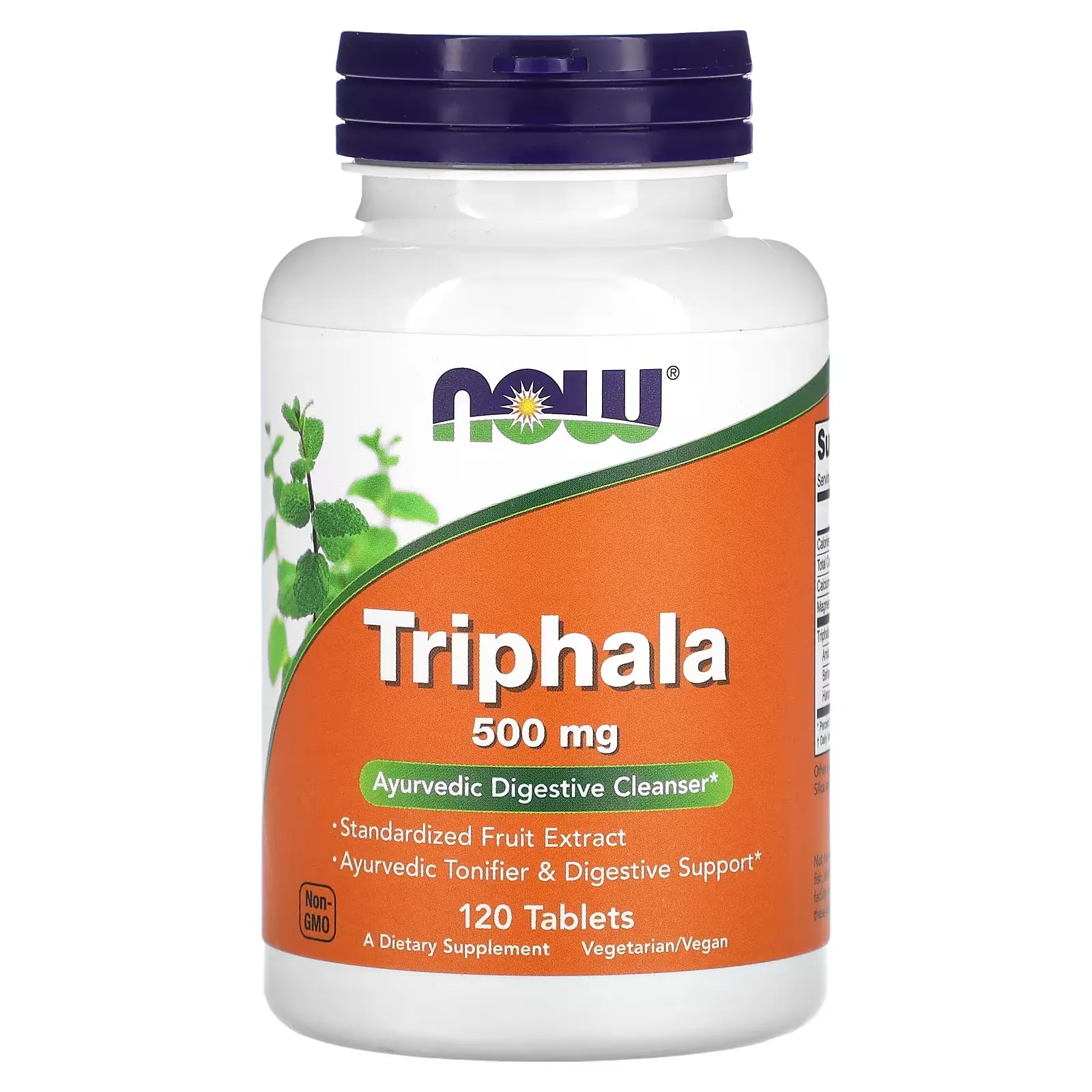 Triphala, 500 mg, 120 Tablets