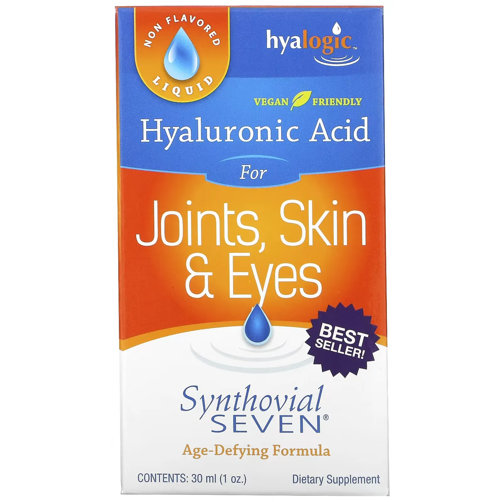 Hyaluronic Acid, Synthovial Seven, 1 oz (30 ml)