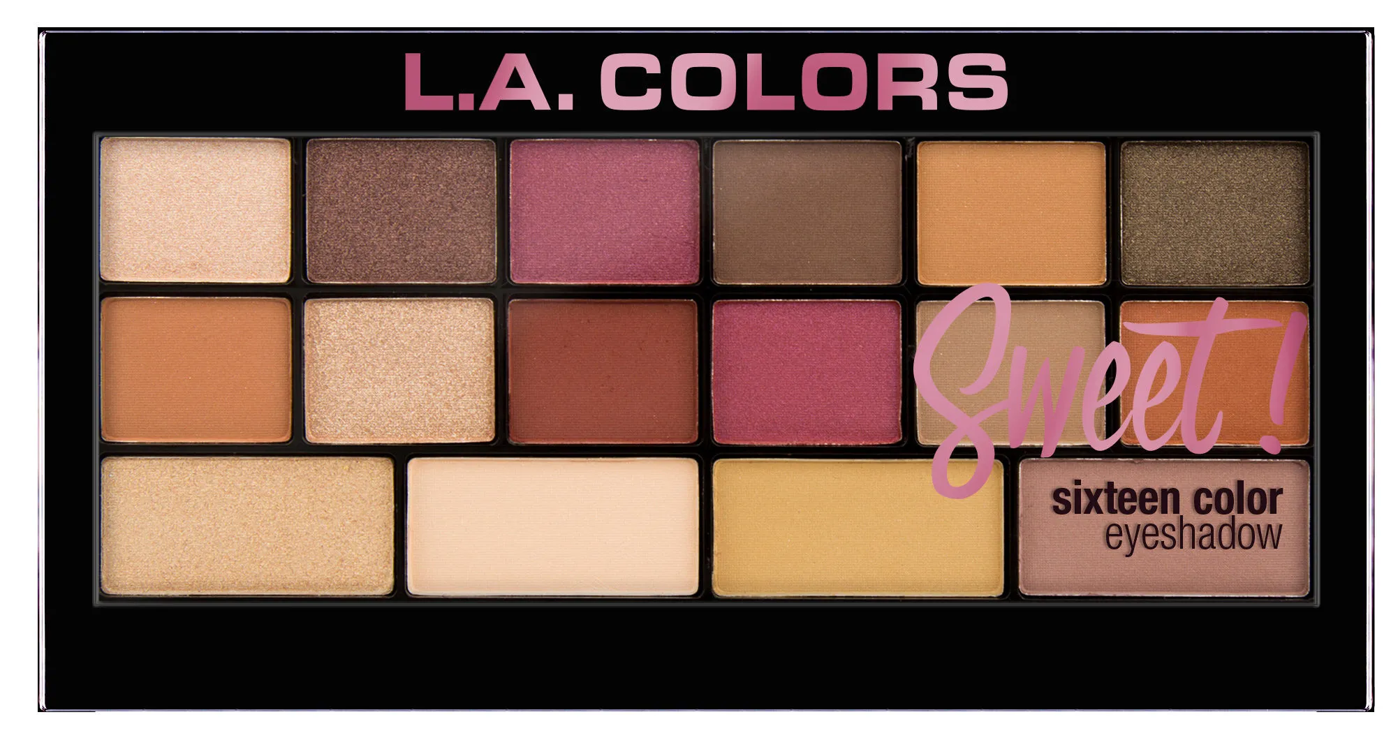 L.A. Colors Sweet! 16 Color Eyeshadow Palette