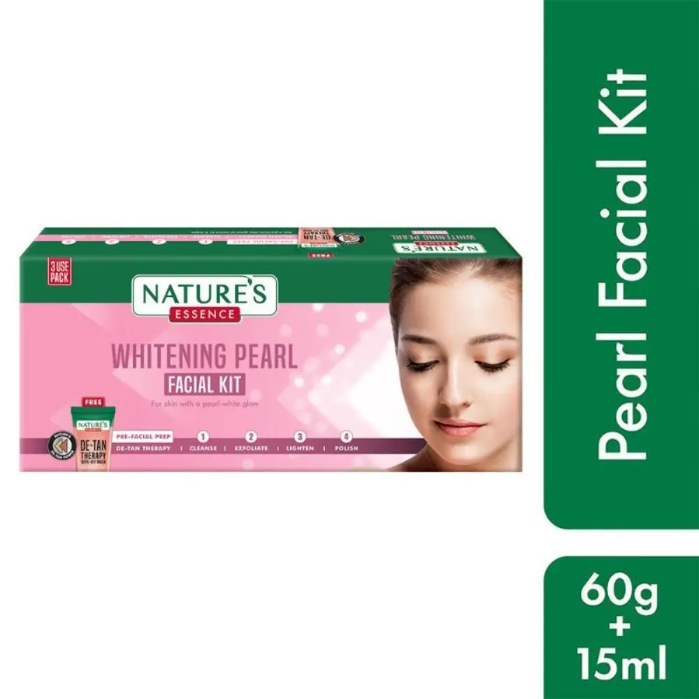 Nature's Essence Whitening Pearl Facial Kit 60g + 15ml