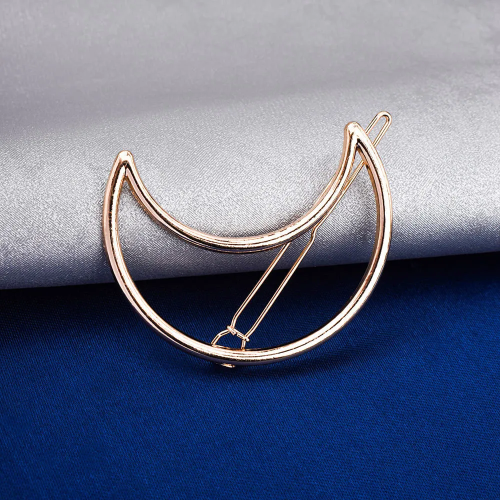 Ferosh Amora Golden Crescent Hair Pin