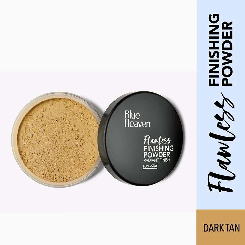 Blue Heaven Flawless Finishing Powder - Dark Tan