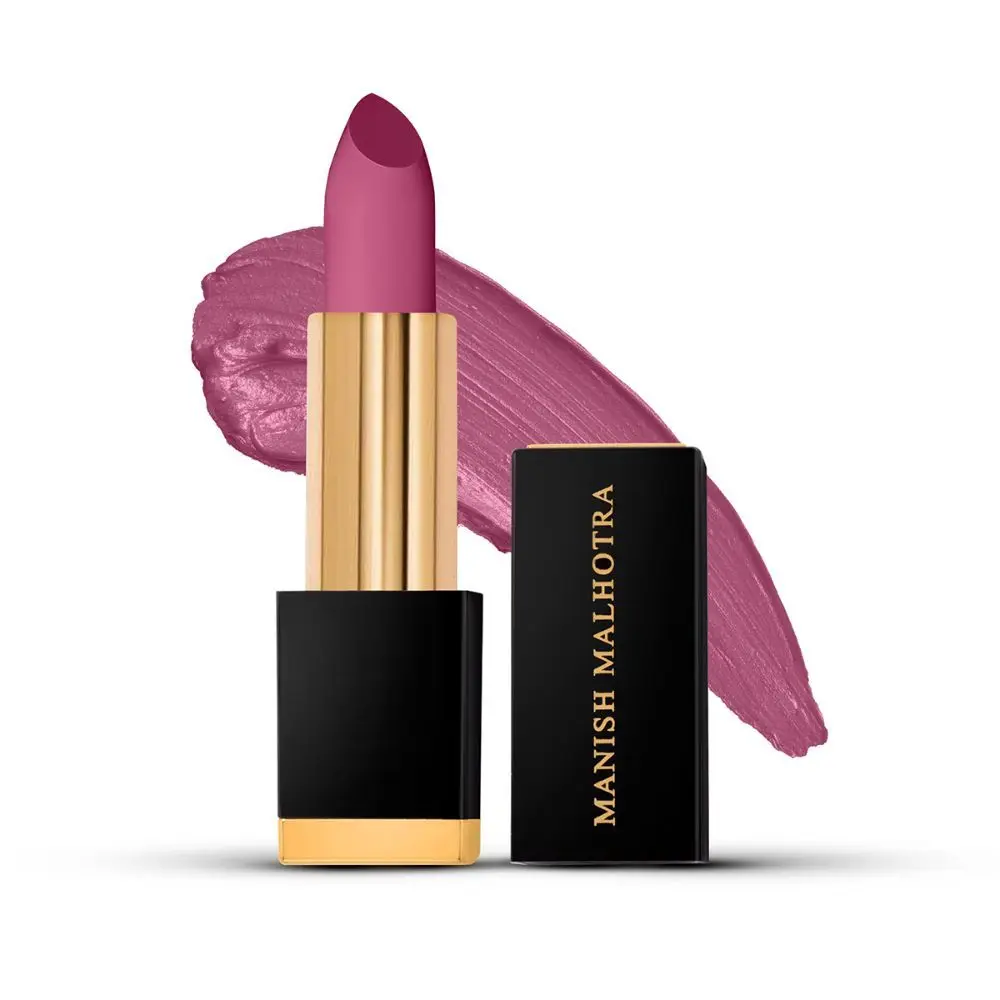 Manish Malhotra Beauty By MyGlamm Soft Matte Lipstick-Eternal Rose-4gm