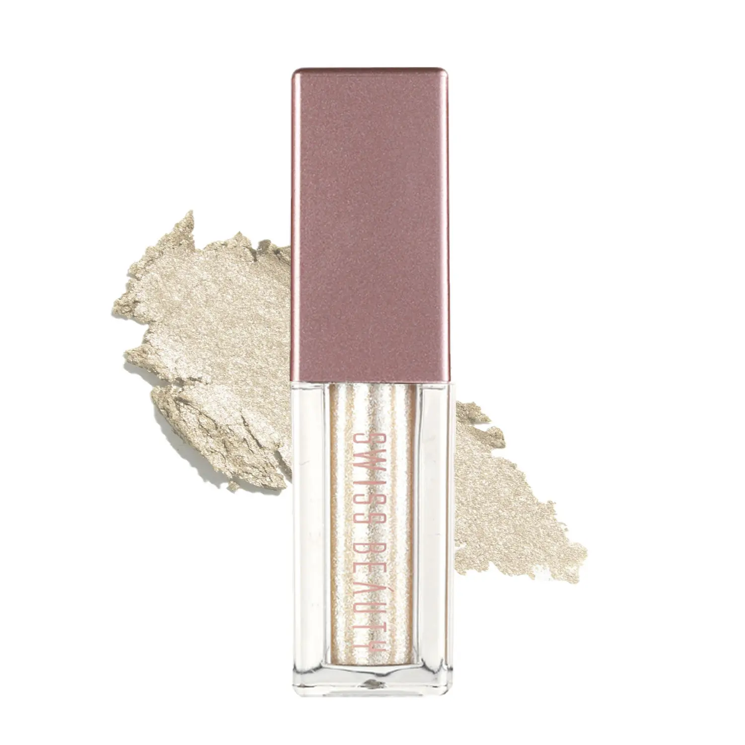 Swiss Beauty Metallic Liquid Eyeshadow - Multi-02-Diamond dust (3 ml)