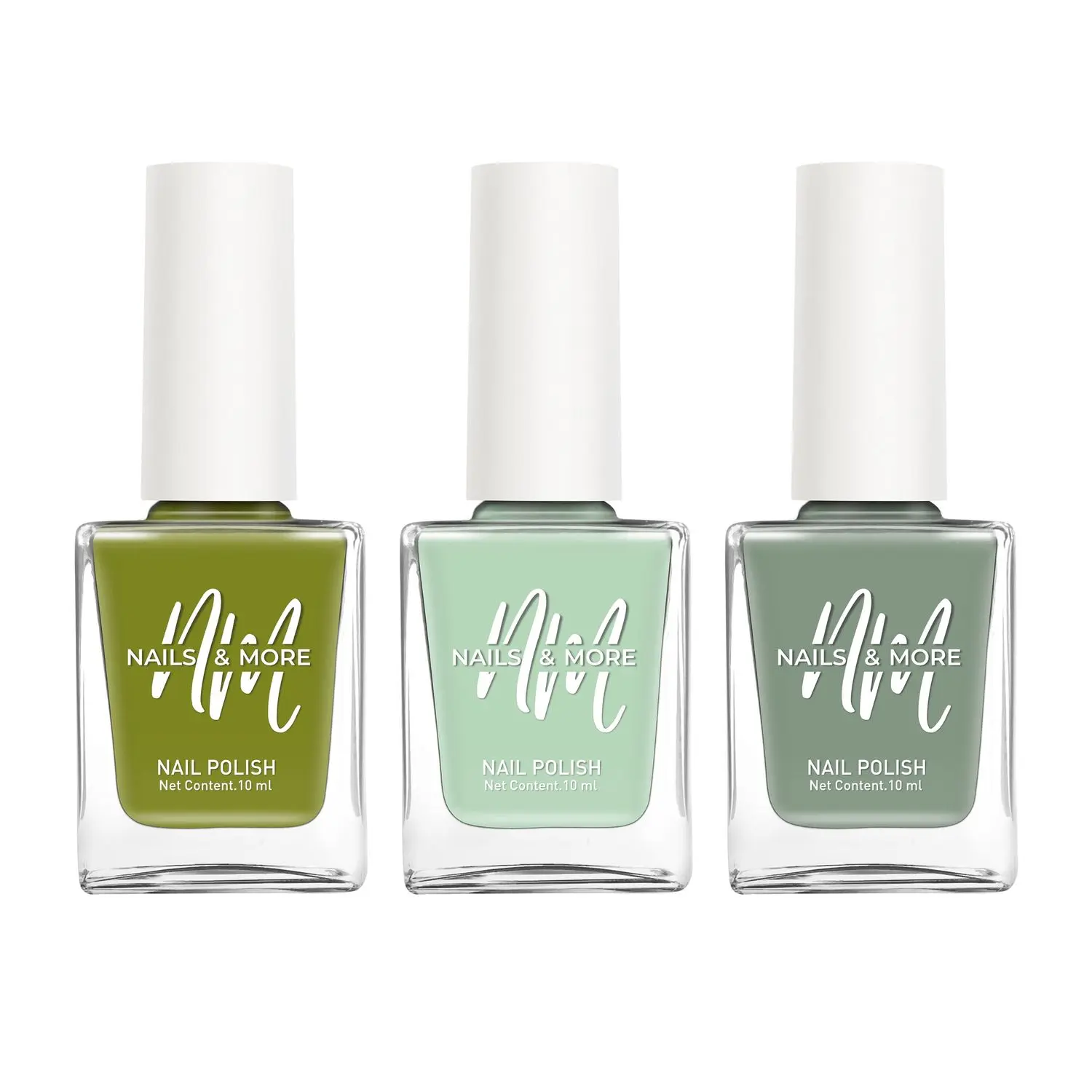 NAILS & MORE: Enhance Your Style with Long Lasting in Lime Treat - Peak Green - Emerald Set of 3