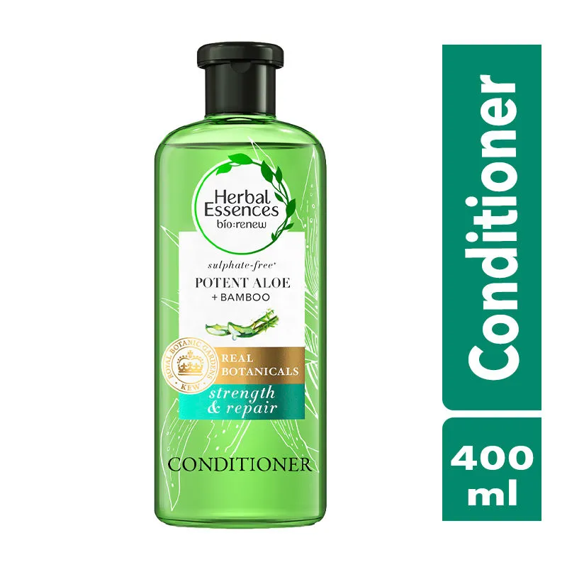 Herbal Essences Aloe & Bamboo Conditioner Soft Smooth Hair- No- Sulphates and Paraben(400gm)