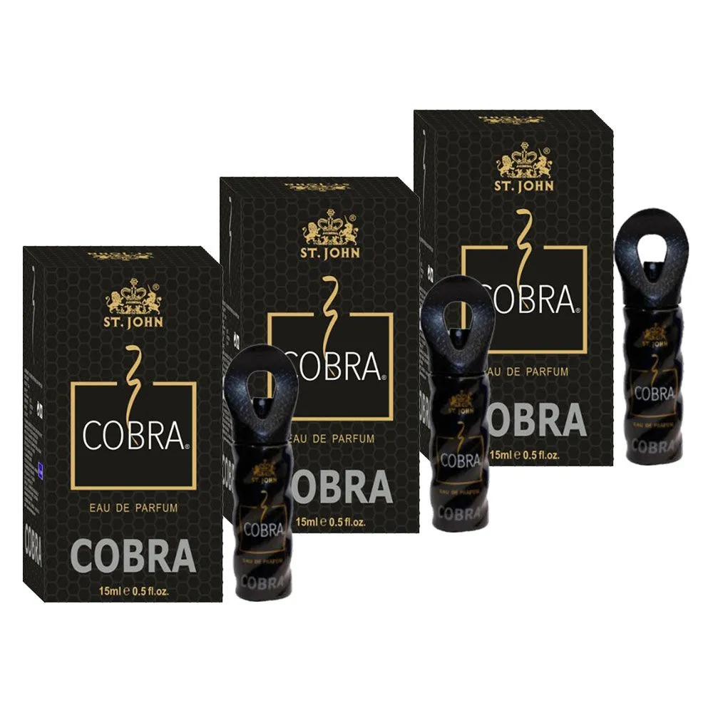 ST-JOHN Perfume Cobra - Pack of 3