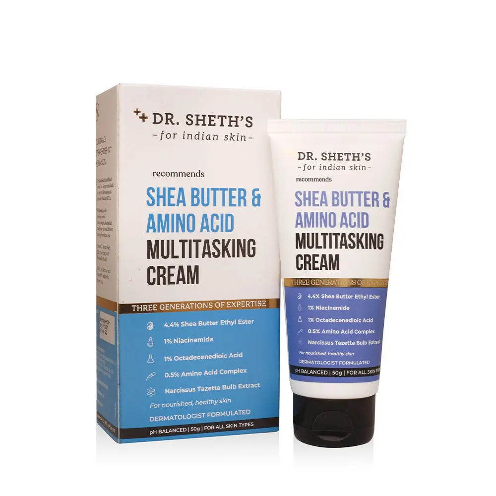 Dr. Sheth's Shea Butter & Amino Acid Multitasking Cream-50g