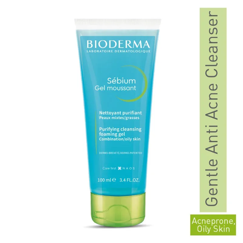 Bioderma Sebium Gel Moussant Purifying Cleansing Foaming Gel Combination/Oily Skin