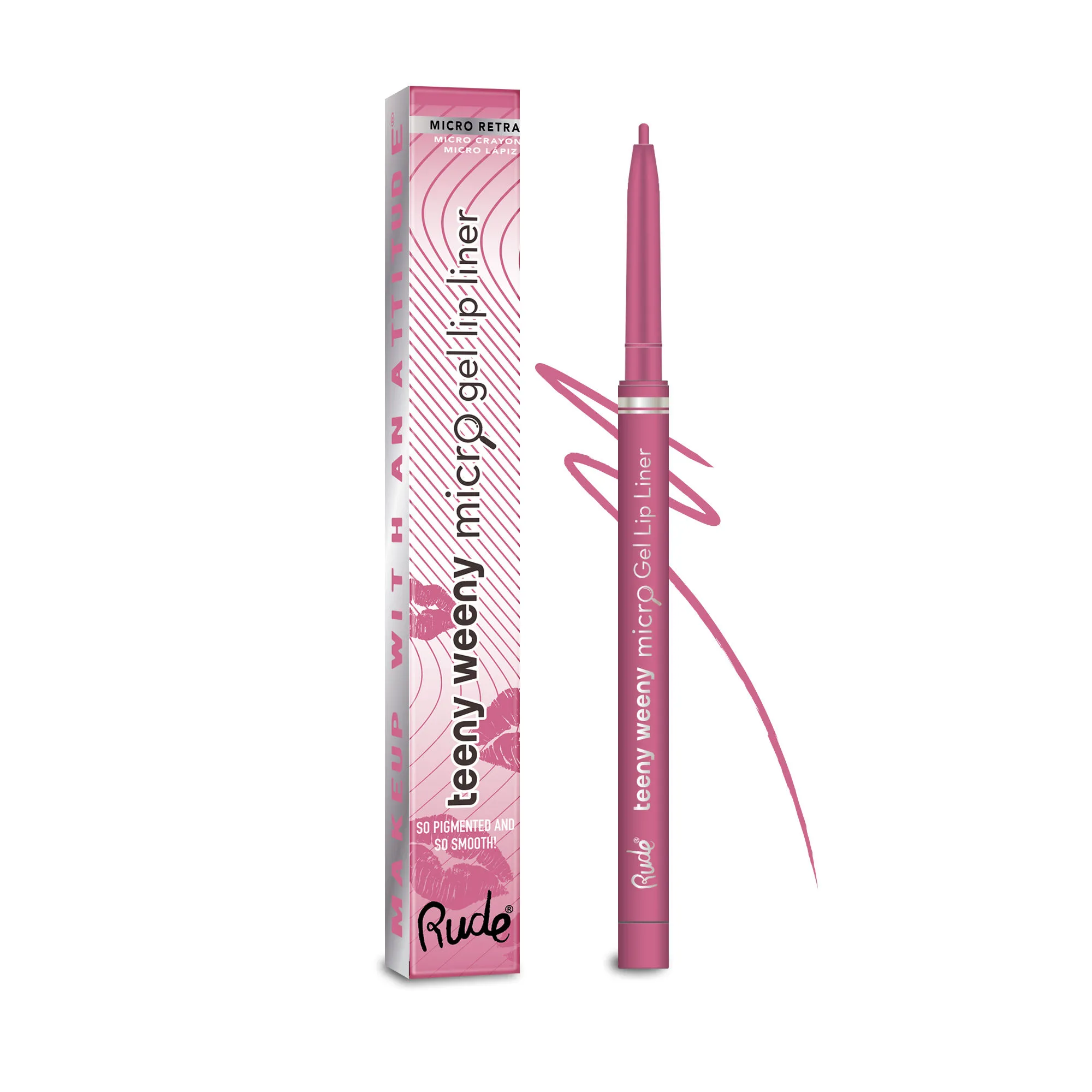 Rude Cosmetics Teeny Weeny Micro Gel Lip Liner - I'm A Flirt