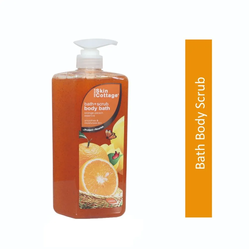 Skin Cottage Orange Peach Essence Bath + Scrub Body Bath