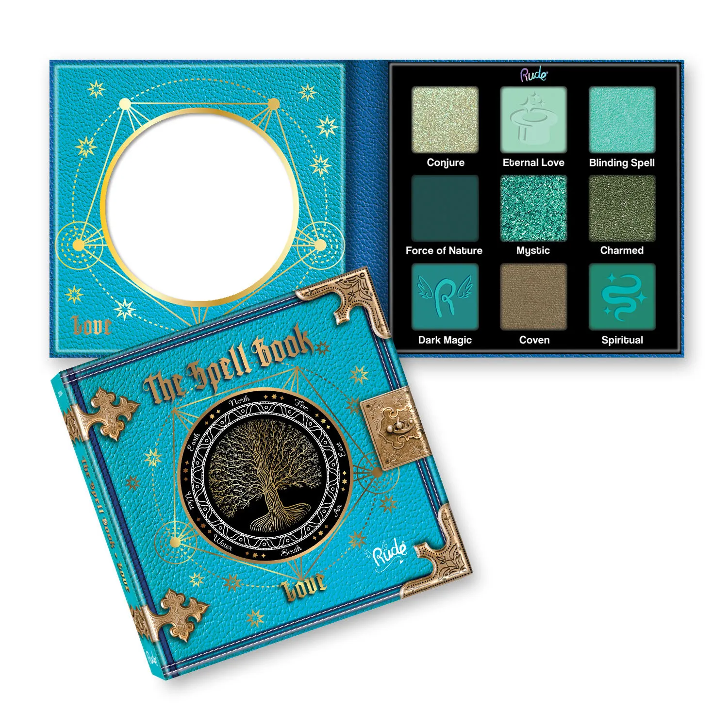 Rude Cosmetics The Spell Book Palette - Love