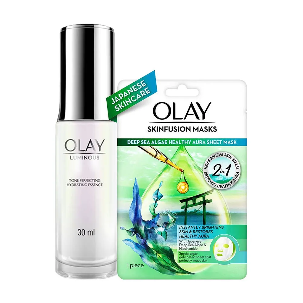 Olay Luminous Pearl Like Glow Skincare Combo