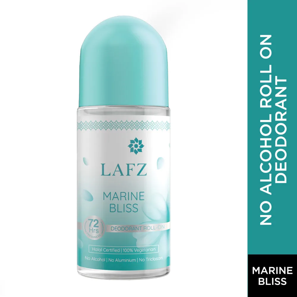 LAFZ No Alcohol Roll-On Deodorant Marine Bliss for Women