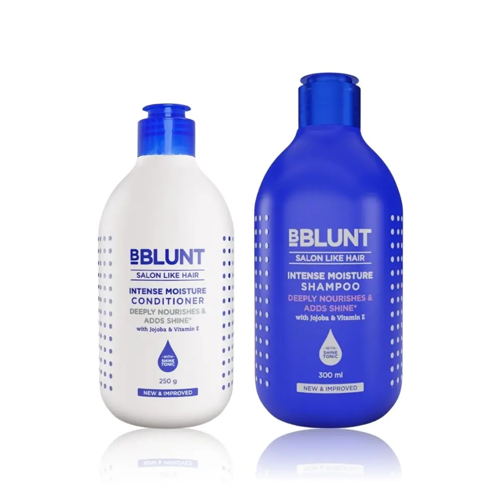 BBLUNT Intense Moisture shampoo & Conditioner combo