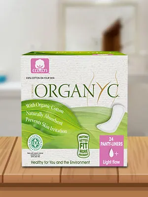 Organyc Pantyliners Folded