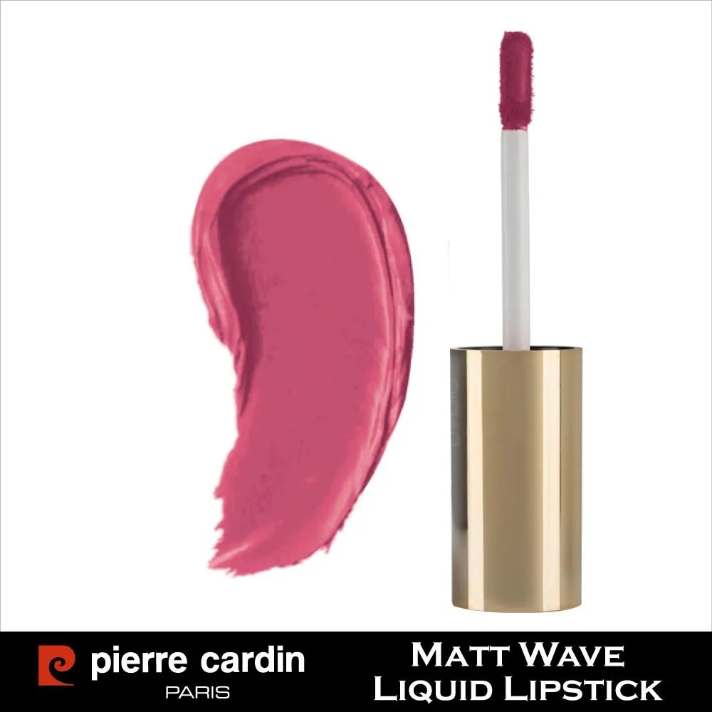 Pierre Cardin Paris - Matt Wave Liquid Lipstick Ultra Long Lasting 835-Rosy Brown