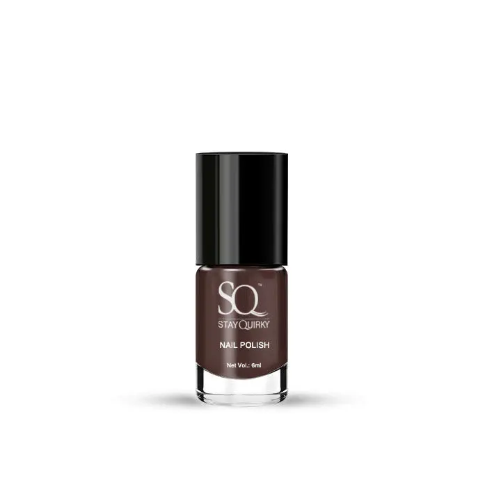 Stay Quirky Nail Polish Glossy Brown Sendin' You Nudes - Lovin' 5 | High Shine | Quick Drying | Consistent Shade | One-swipe Application (6 ml)