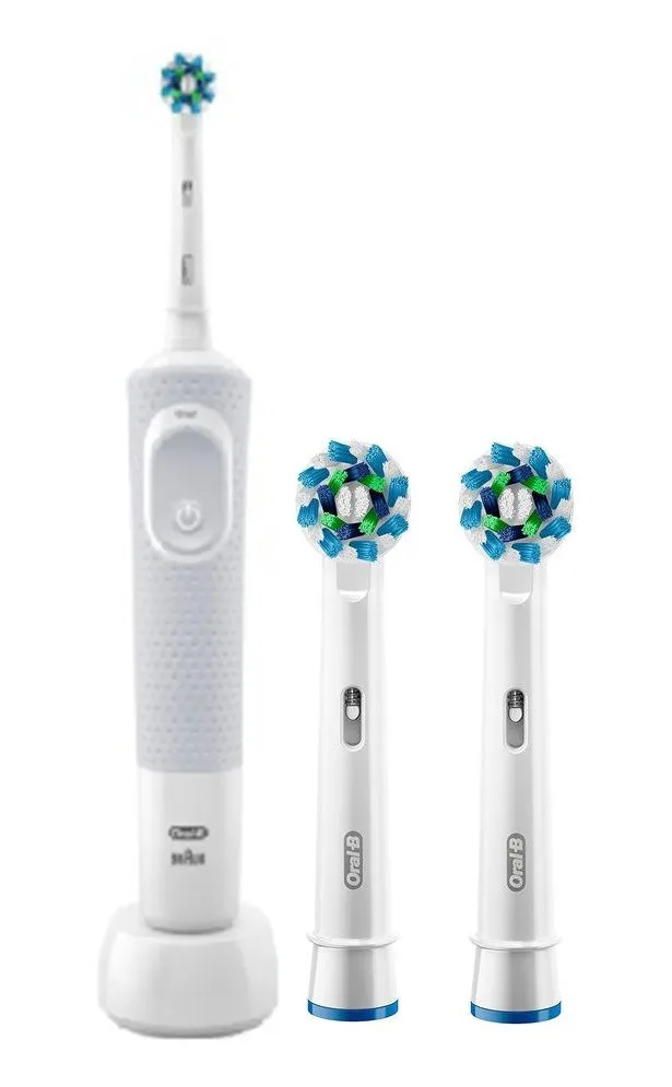 Oral-B Vitality Cross Action Electric Rechargeable Toothbrush + Brush Heads for 9 Months