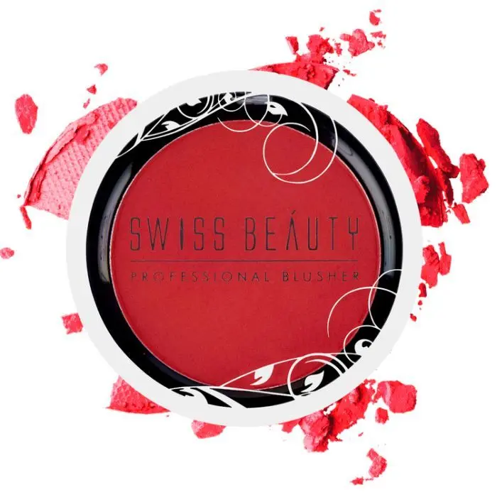 Swiss Beauty Blusher - India-Red (6 g)