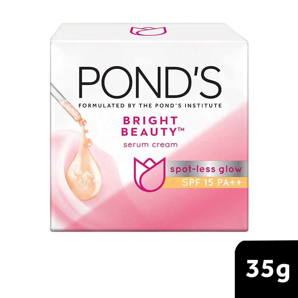 POND'S Bright Beauty Serum Cream Spot-less Glow SPF 15 Cream (35 g)