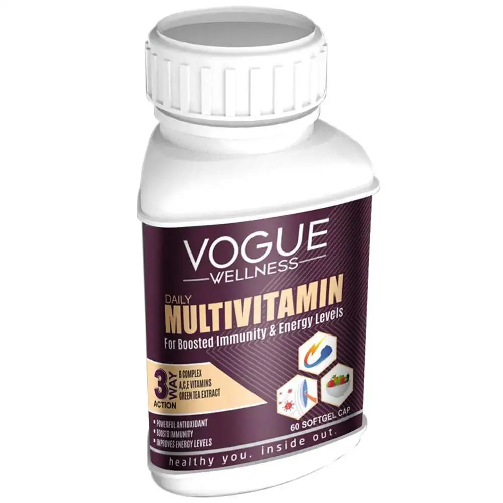 Vogue Wellness Daily Multivitamin,  60 softgels  Unflavoured