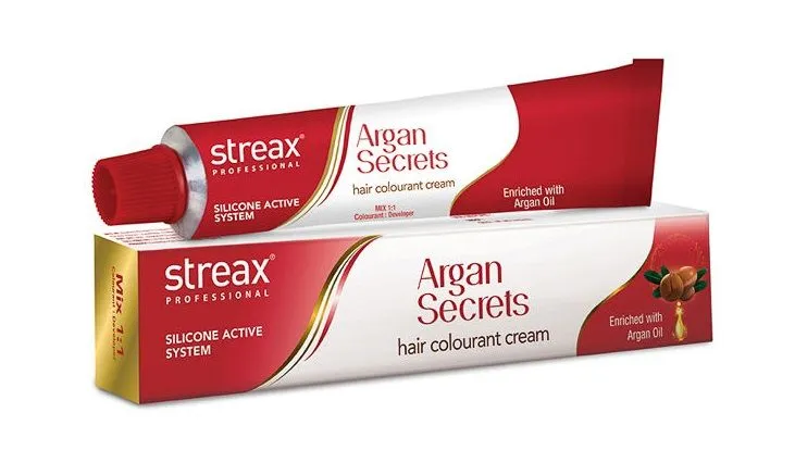 Streax Professional Argan Secrets Hair Colourant Cream - Brown 4