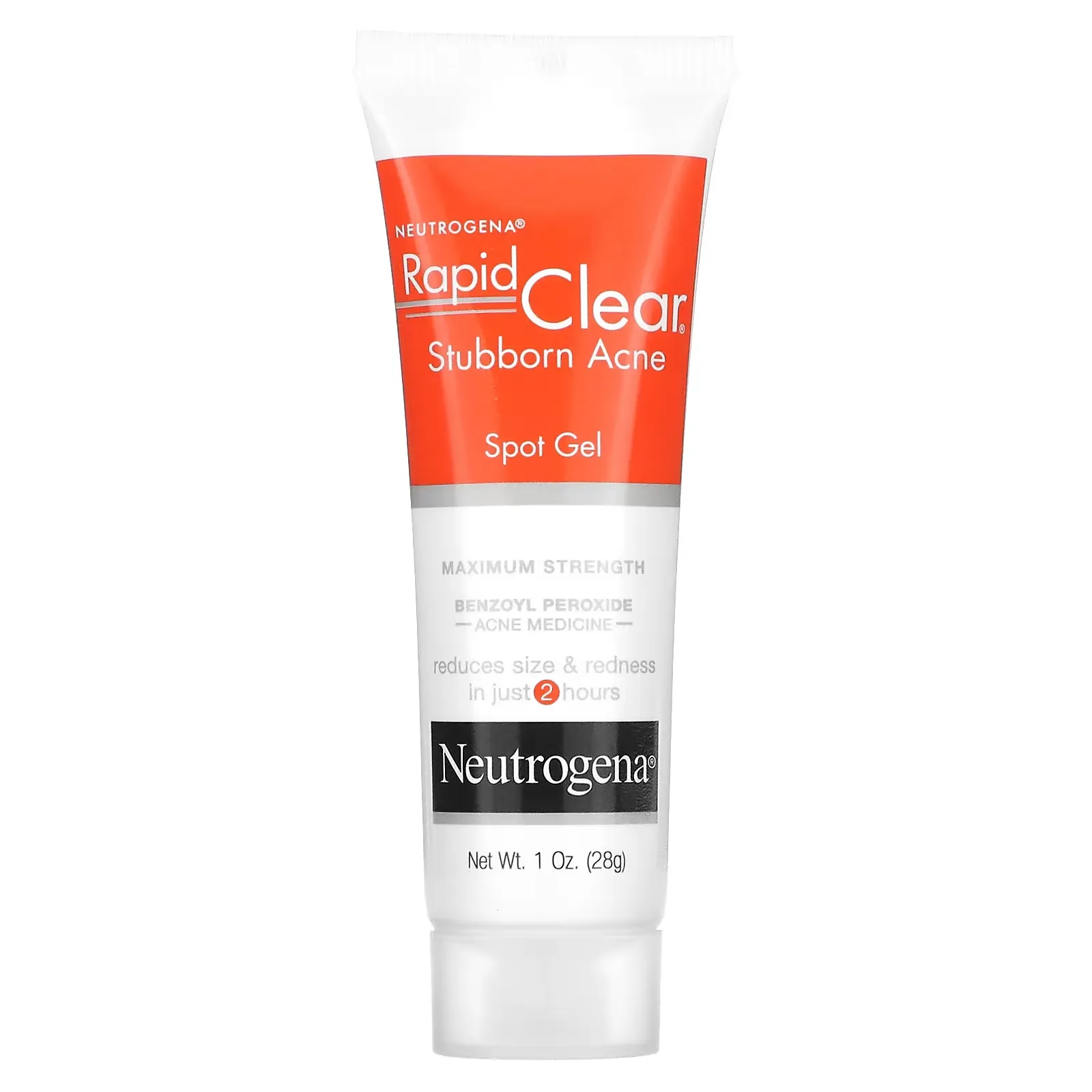 Rapid Clear, Stubborn Acne Spot Gel, Maximum Strength, 1 oz (28 g)