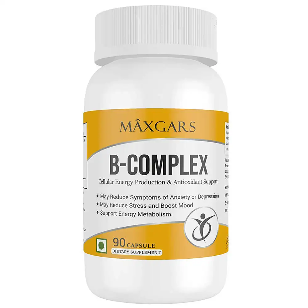 Maxgars B Complex,  Unflavoured  90 capsules