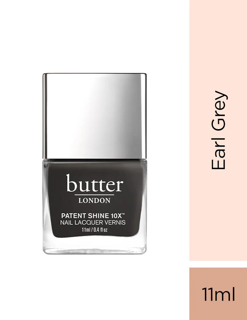 Butter London Patent Shine 10X Nail Lacquer - Earl Grey