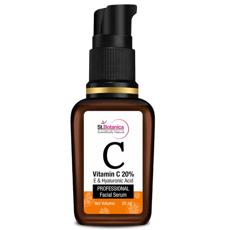 St.Botanica Vitamin C 20% + Vitamin E & Hyaluronic Acid Facial Serum