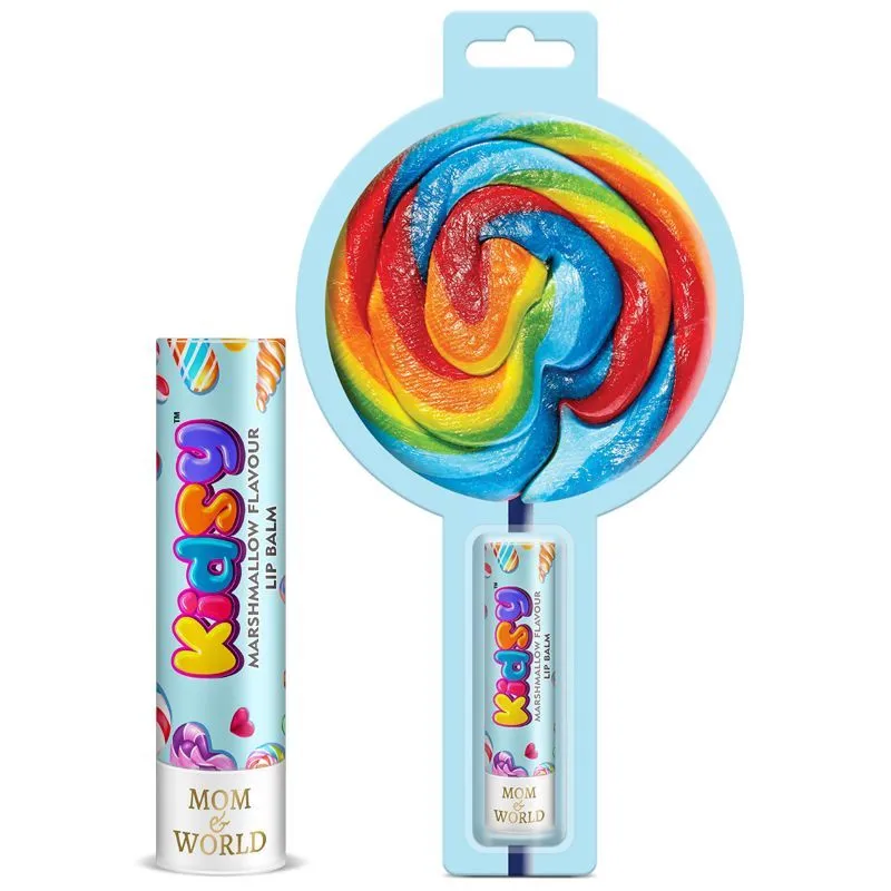 Mom & World Kidsy Natural Marshmallow Lip Balm