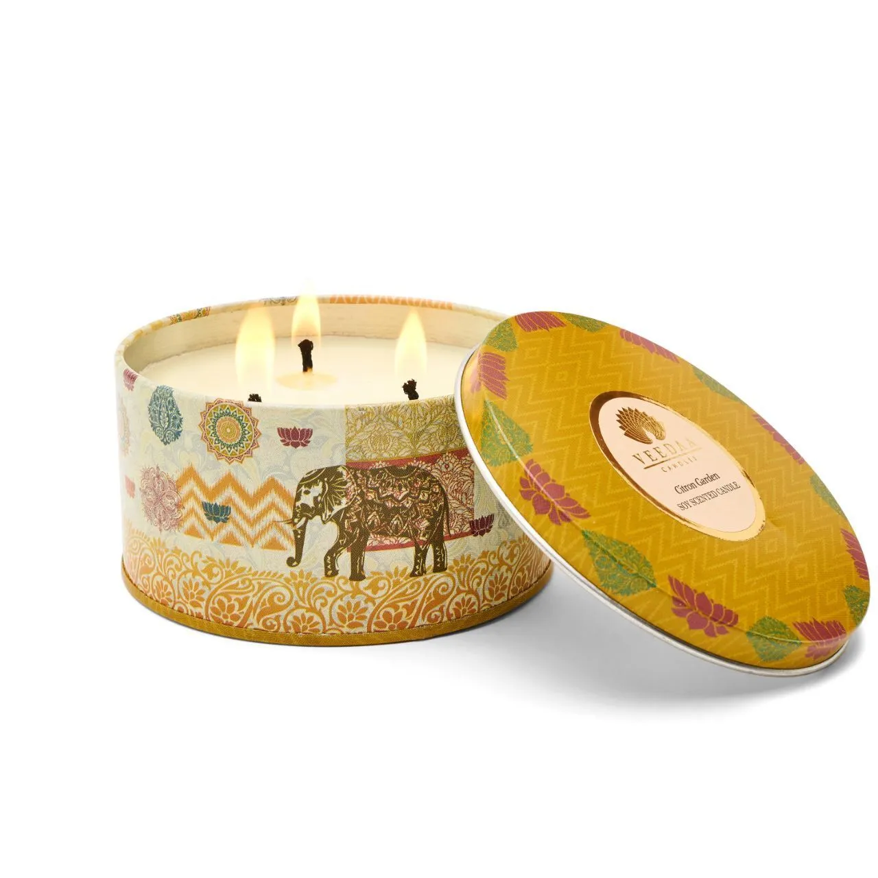 Veedaa Citron Garden Soy Scented Candle