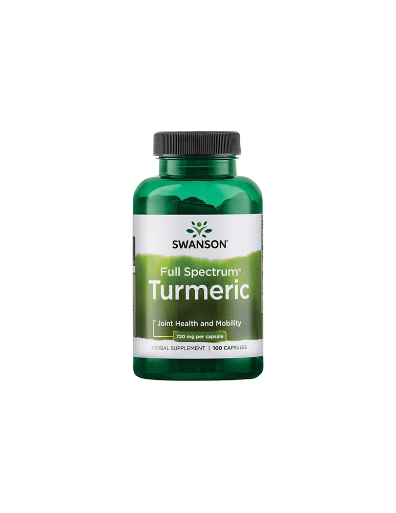 Swanson Full Spectrum Turmeric - 720 mg - 100 Caps