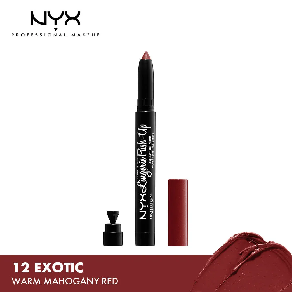 NYX Professional Makeup Lip Lingerie Push-Up Long-Lasting Lipstick - Exotic